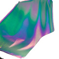 High Light Rainbow Reflective Fabric Stretch für Sportbekleidung